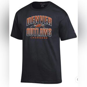 Youth Champion Premier Lacrosse League Denver Outlaws Speed‎ Tee, Large L 10-12